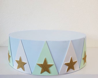 Circus carnival stool cake