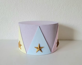 Circus carnival stool Faux cake, fake party decor