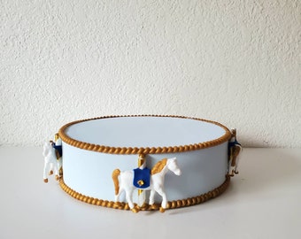 Carousel Horse 2 inch Faux Cake