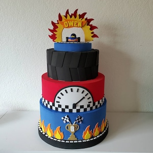 Speedometer Cake Race Car Meter Faux Cake - Etsy