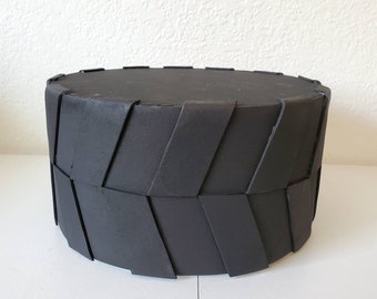 Wheel tire faux cake