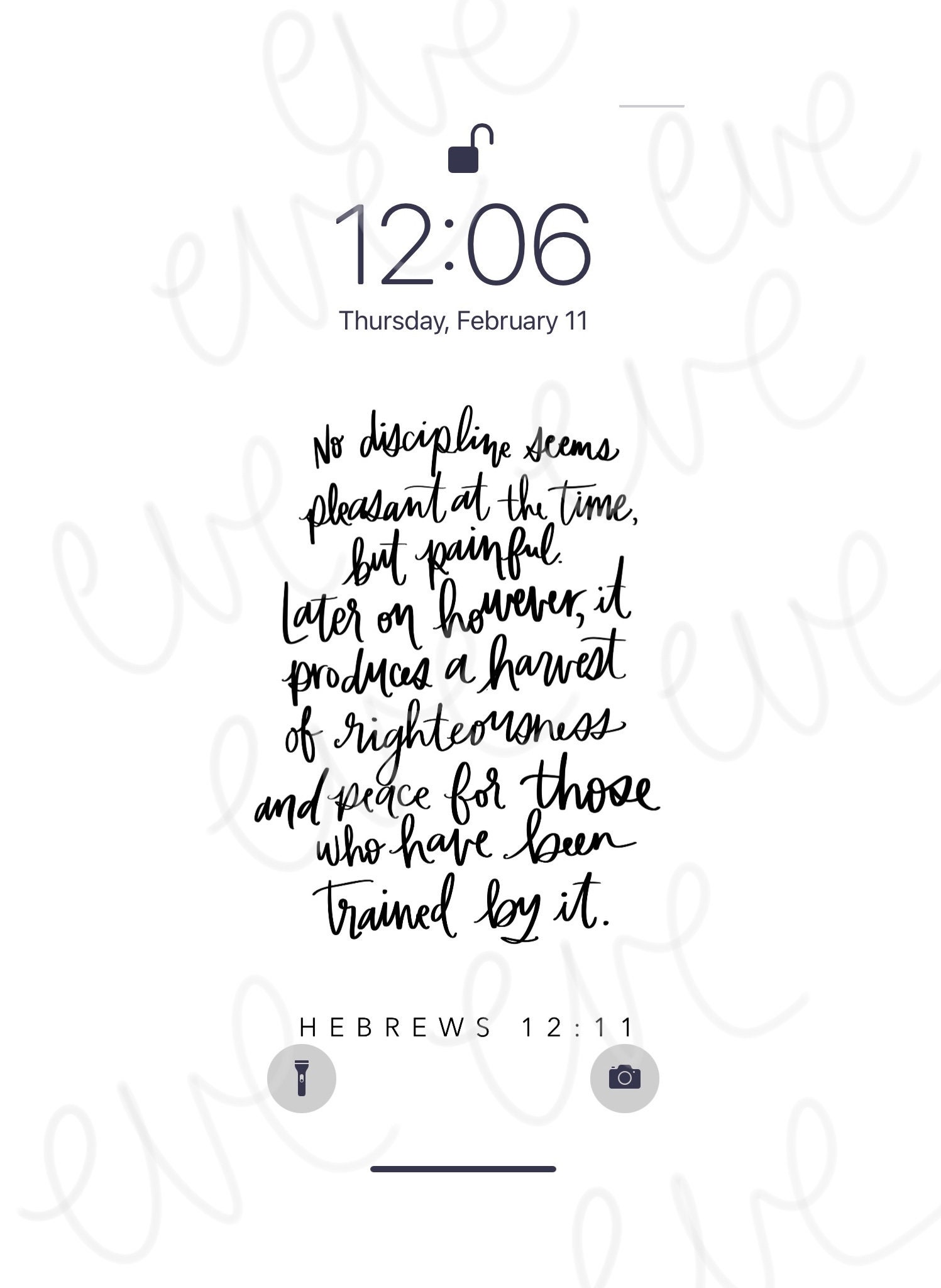 Hebrews 12 11 Iphone Wallpaper Etsy 日本