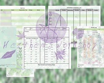 Carnet de culture ~ Suivi de la croissance de vos plantes