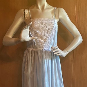 SALE!  GUNNE SAX by Jessica McClintock Sleeveless Long Cotton Dress or Nightgown Never Worn with Tags circa 1970s Size Small
