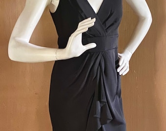 DVF Silk Cocktail Dress: 1980s Designer Little Black Dress - Designer  Diane Von Furstenberg