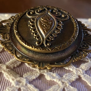 Réplica de broche de bronce de principios del siglo 1920