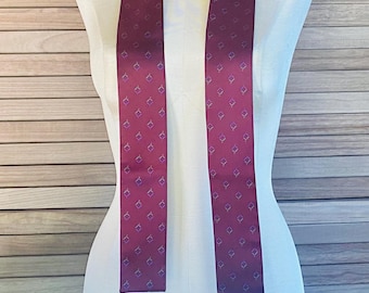 1940年代メンズシルクスクエアエンドタイまたはジェントルマンスカーフシンフォニースカーフニューヨーク