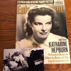 Katherine Hepburn  - Entertainment Weekly Magazine  July 11, 2003 Collectable