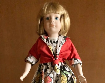 Muñeca vintage Dynasty: Colección Anna “Gina” - Traje de playa