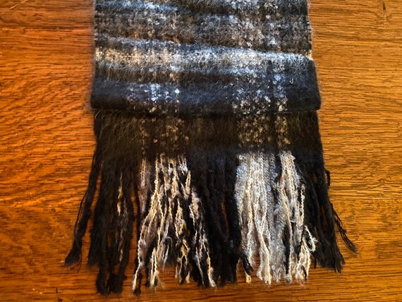 Extra Long French Scarf Mohair Acrylic Blend Beau… - image 7