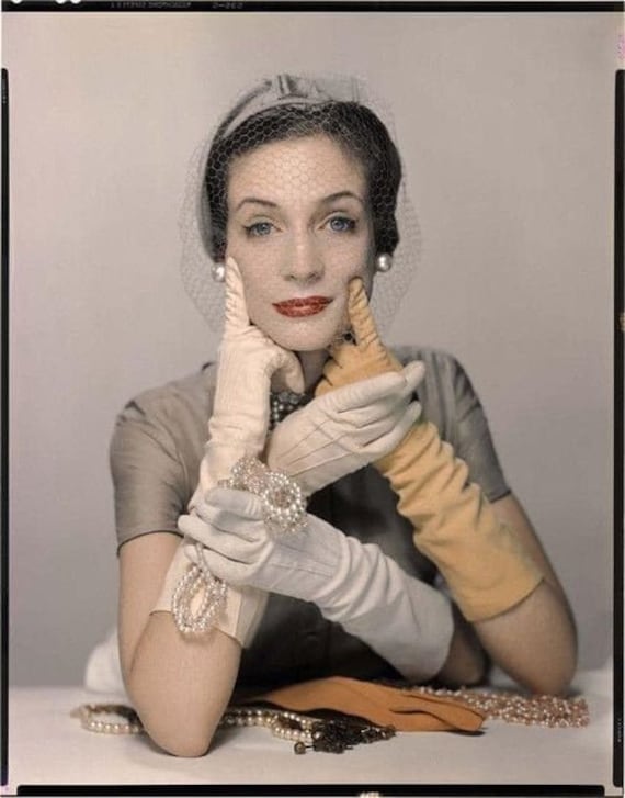 1950s Mid Length Classic Formal Gloves Lightweigh… - image 6