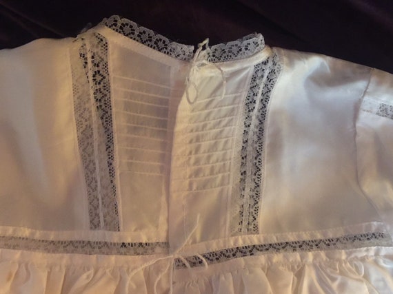 100% White SILK  Christening - Baptism - Blessing… - image 7