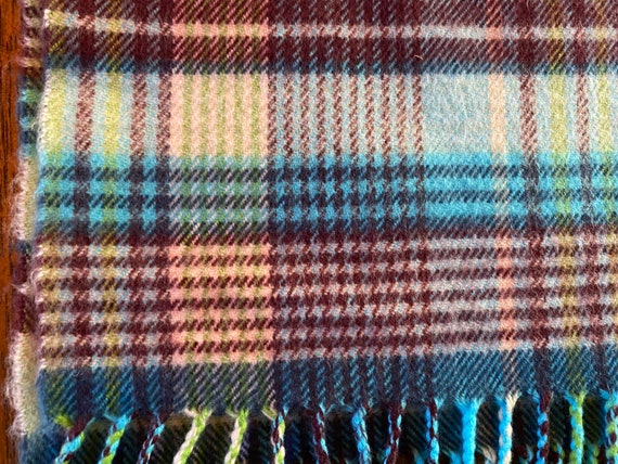 Long Wool Scarf Muffler Shawl Tartan Plaid Attrac… - image 5