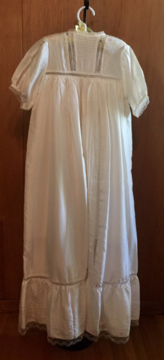 100% White SILK  Christening - Baptism - Blessing… - image 2