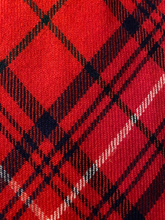 Scottish Tartan Necktie 100% New Wool Lochcarren … - image 3