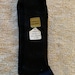 1950s Cotton Men’s Socks  - Black -  Never Used  - Original Tags  - New Condition -  Sock Size 13 - - - - - - -  Shoe Size 12-13 