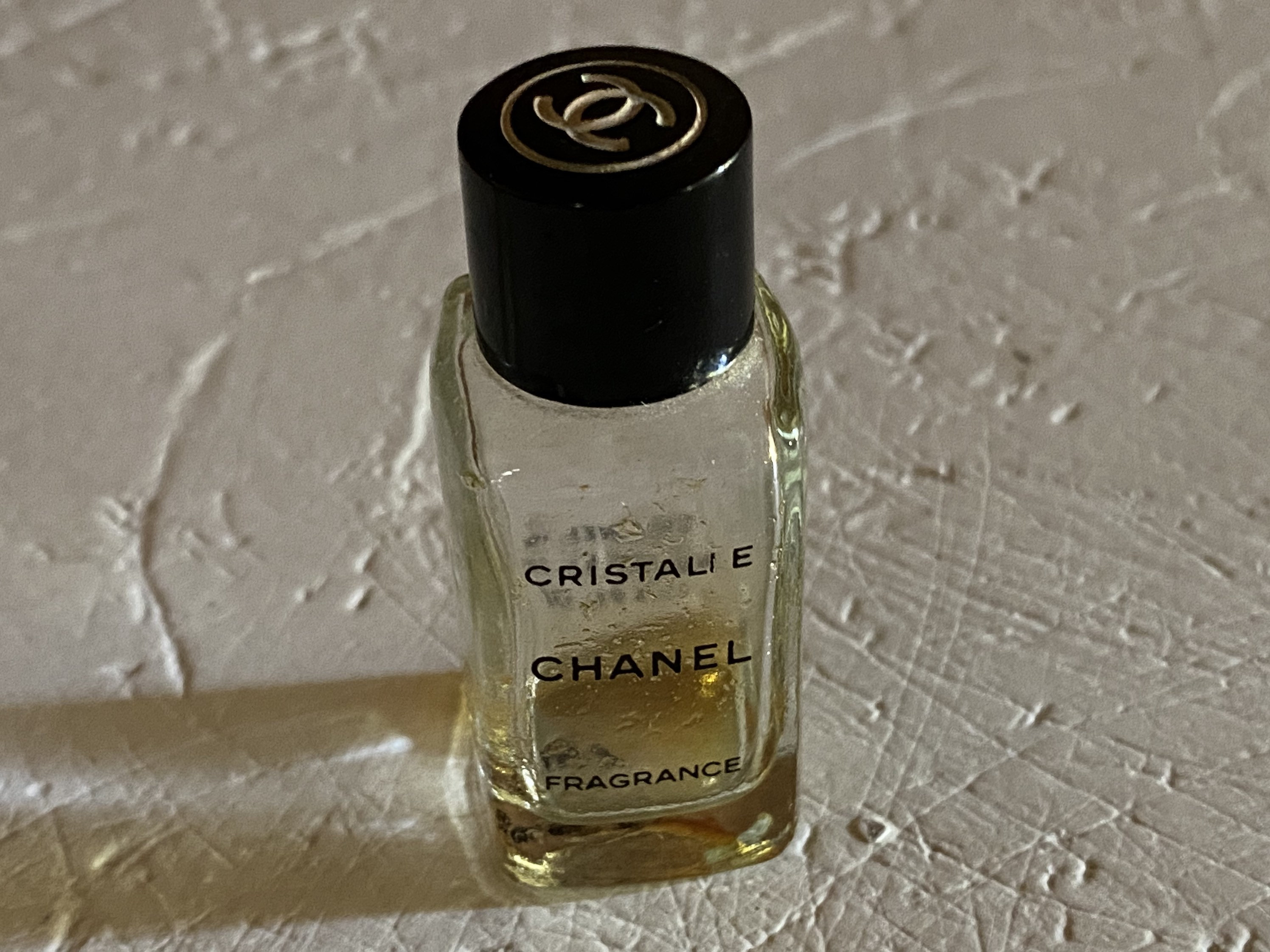 CHANEL Miniature Perfume Bottle Remnants of CRISTALLE -  Finland