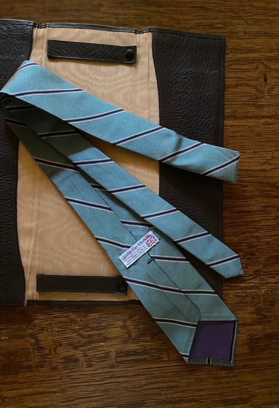 Necktie and Travel Case - Antique Distressed Leath