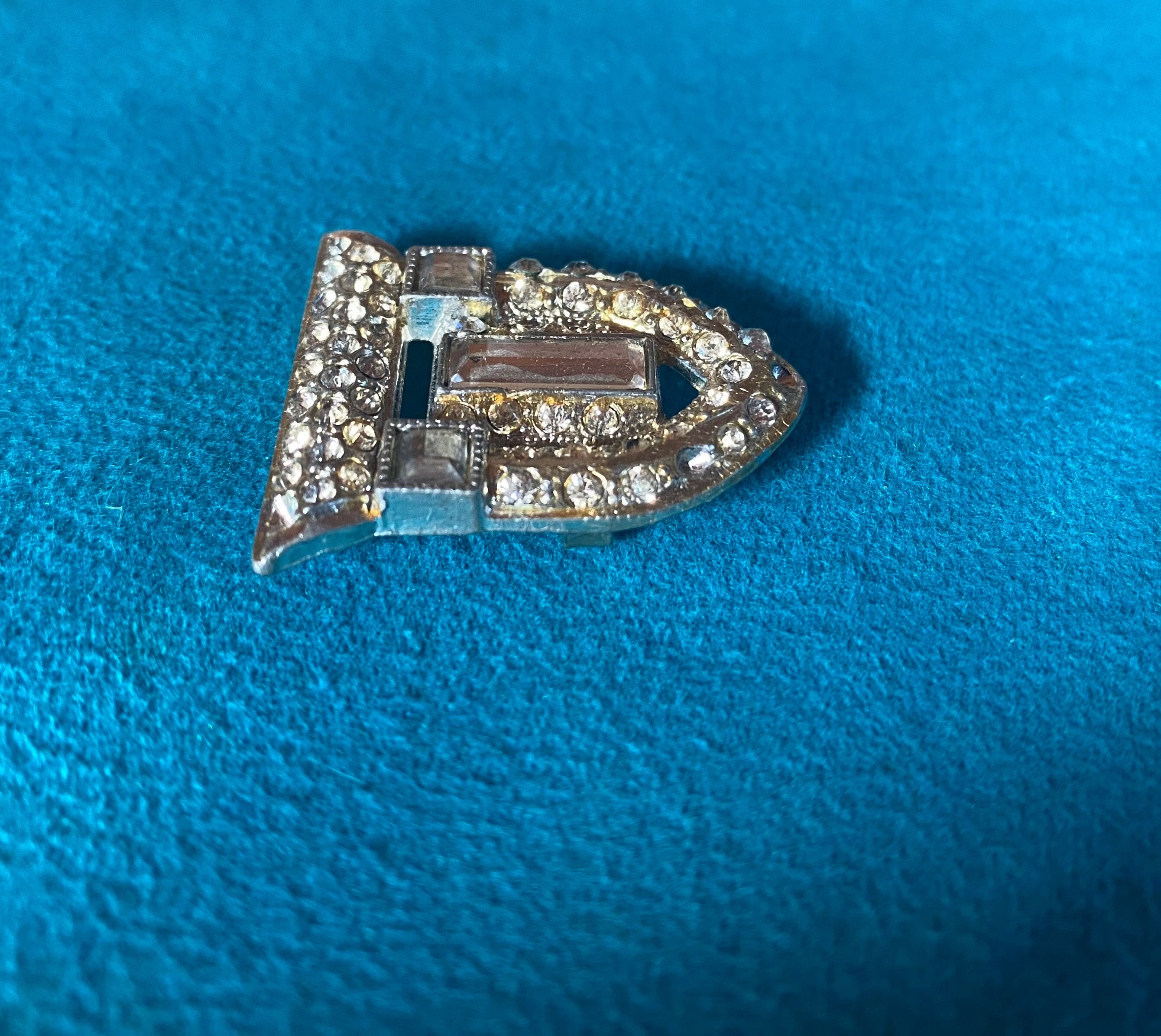 Rare 1930s Rhinestone Belt with Tag 1930s Decade Vintage Belts for sale | eBay main image 3