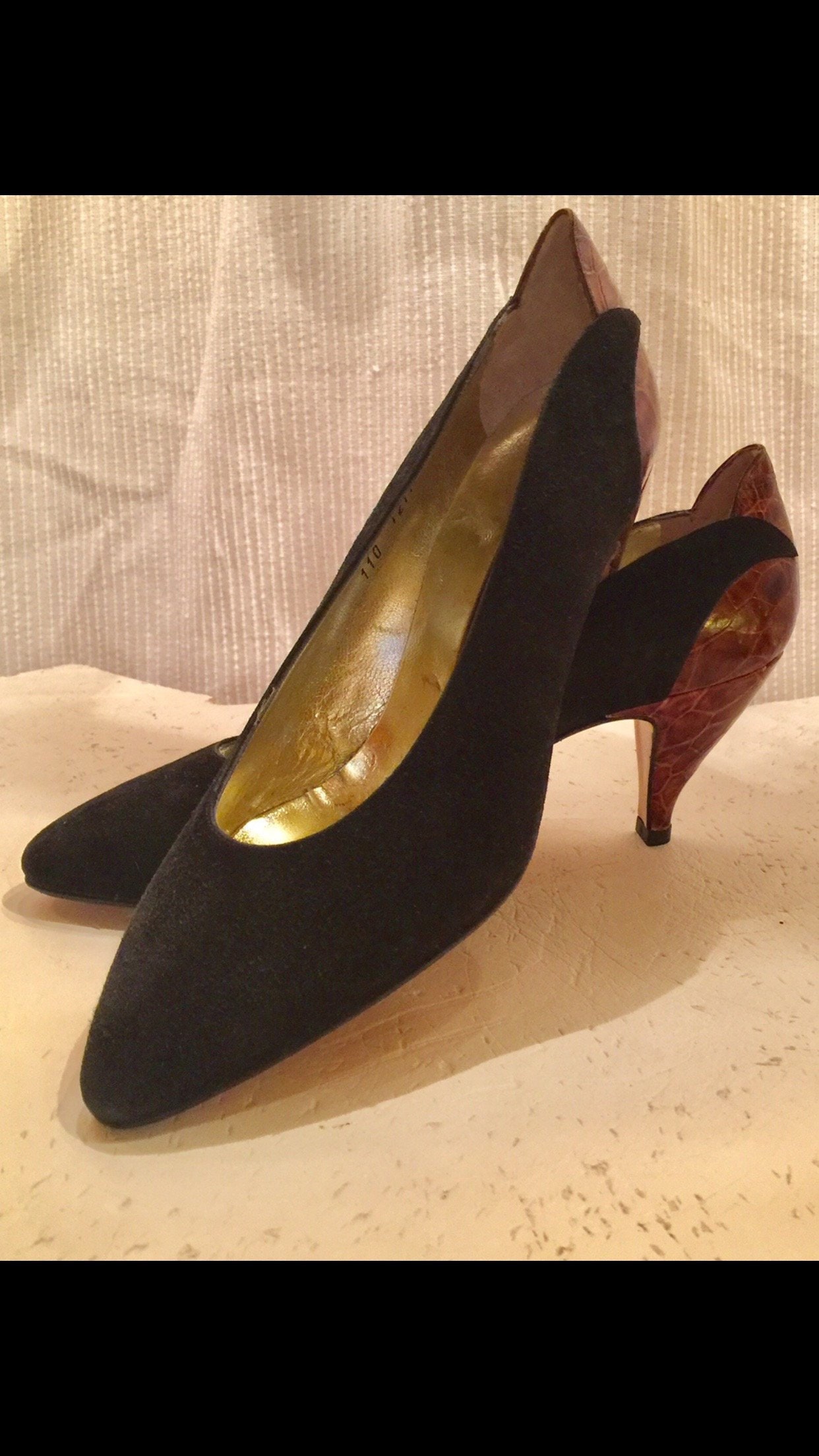 Walter Steiger Brown Leather Men\'s Shoes Size 11 Designer Footwear Classic. GUC Walter Steiger Pump AA Heels for Women for sale | eBay main image 3