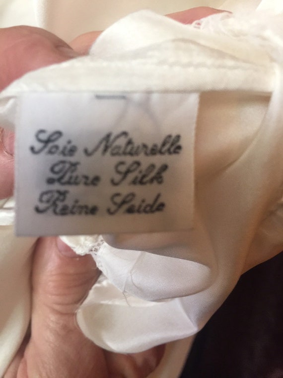 100% White SILK  Christening - Baptism - Blessing… - image 10