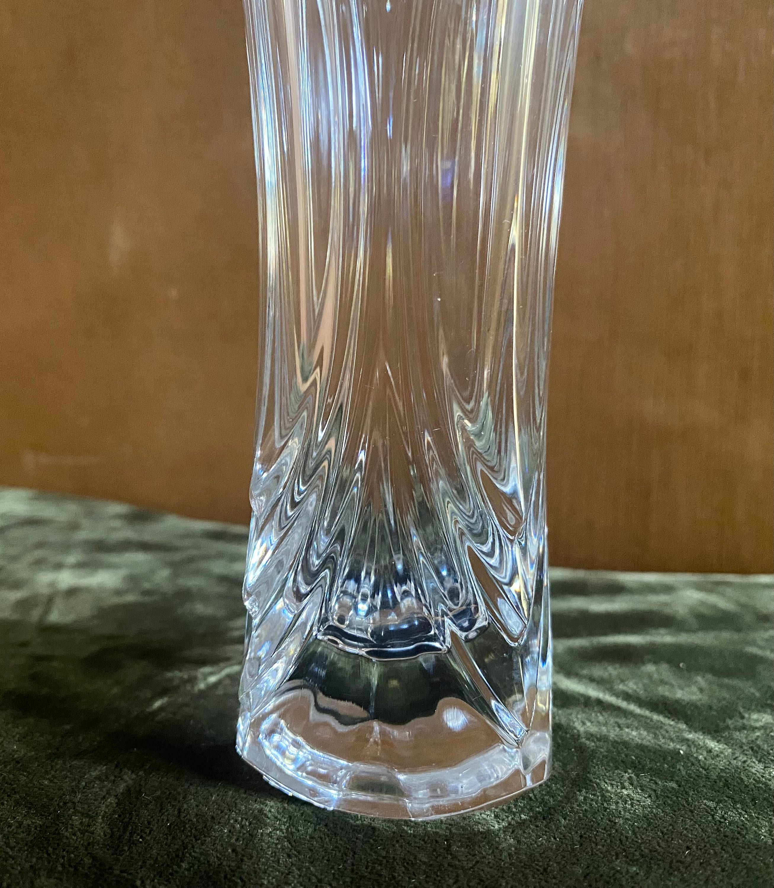 Cristal D'arques-durand Crystal Vase Orignal Box Made in France - Etsy