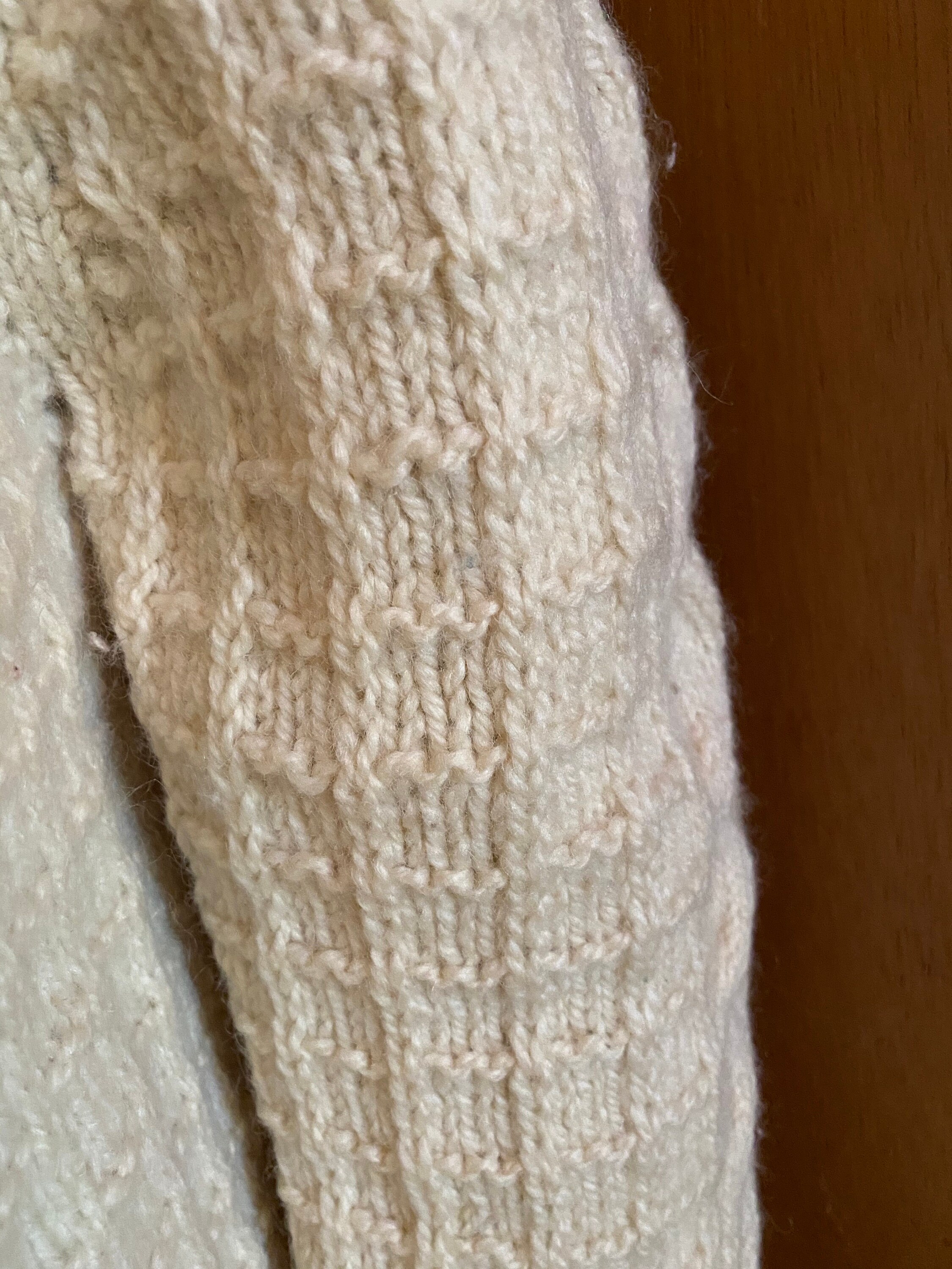 Aran Fisherman's Sweater Traditional 100% Wool Natural Fiber Gender Neutral  Classic Timeless Size Medium to Large Circa 1970s -  Denmark