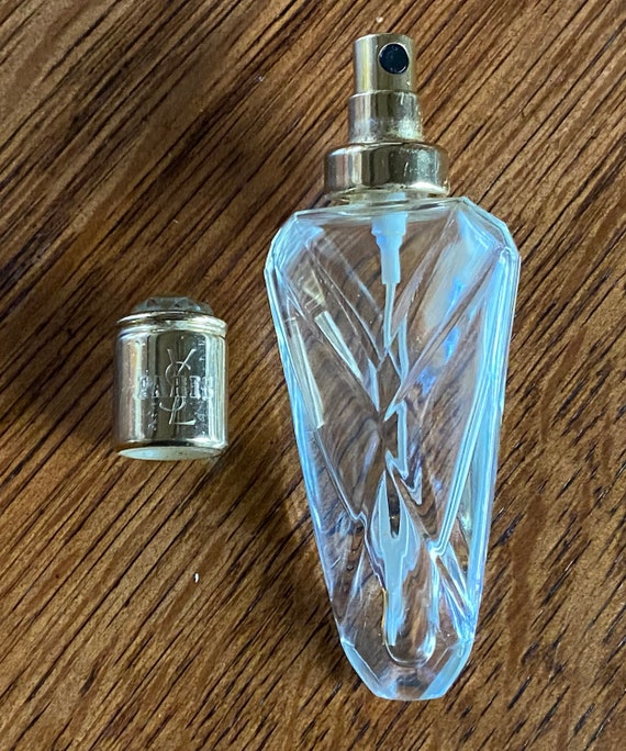 Vintage Yves Saint Laurent Cut Crystal Atomizer P… - image 2