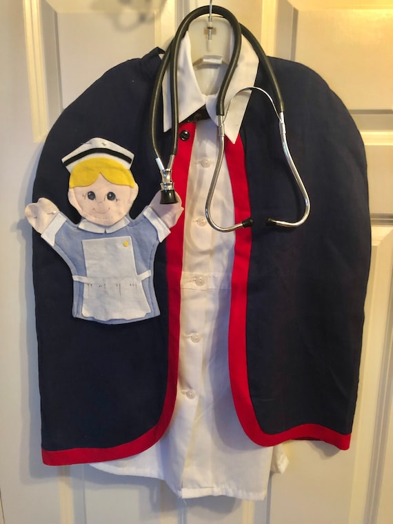 1930s Children’s Nurses Costume includes 2 Stethos