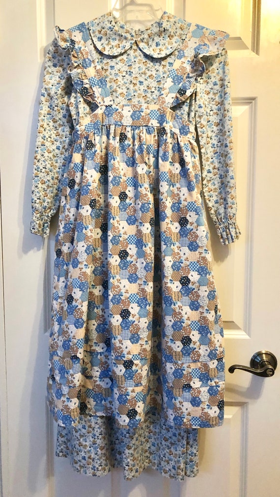 Child's Vintage Prairie Dress Outfit includes Blo… - image 3