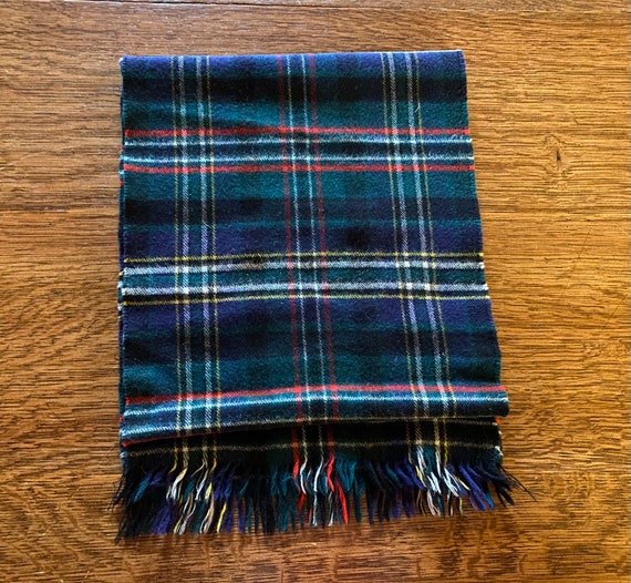 Plaid Wool Scarf  - Tartan Clan -  Made in Scotla… - image 5