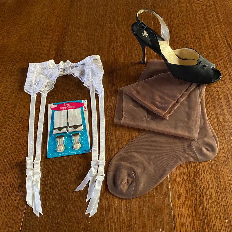 Reinforced Heel and Toe Stockings - Etsy