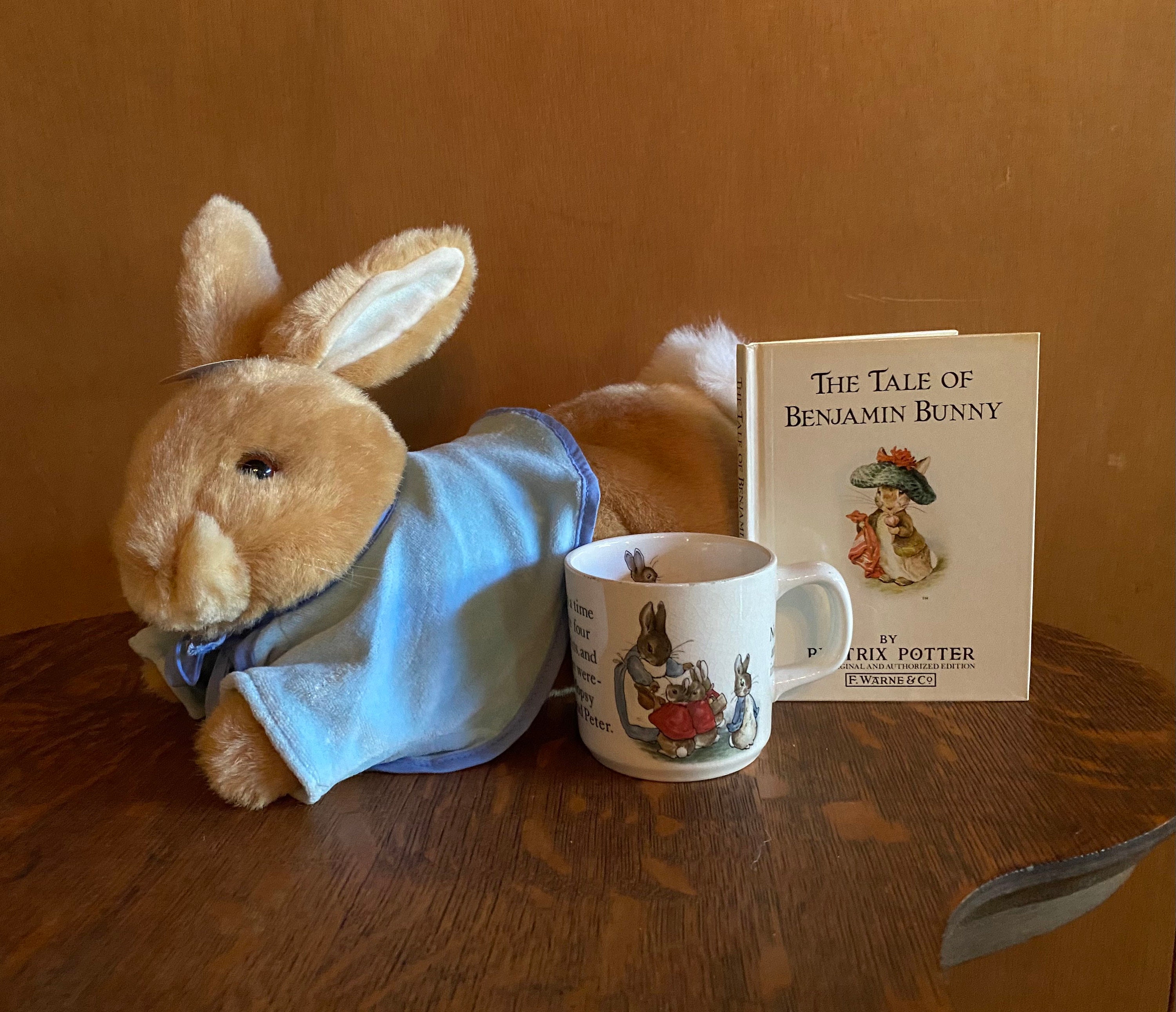 Beatrix Potter 3 Piece Vignette Wedgewood Ceramic Cup, Peter