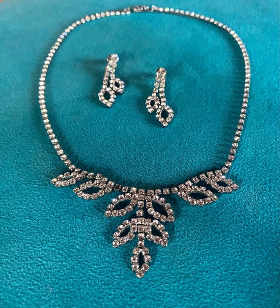 Vintage 24k Gold Plated Rhinestones S & G Fifth Avenue