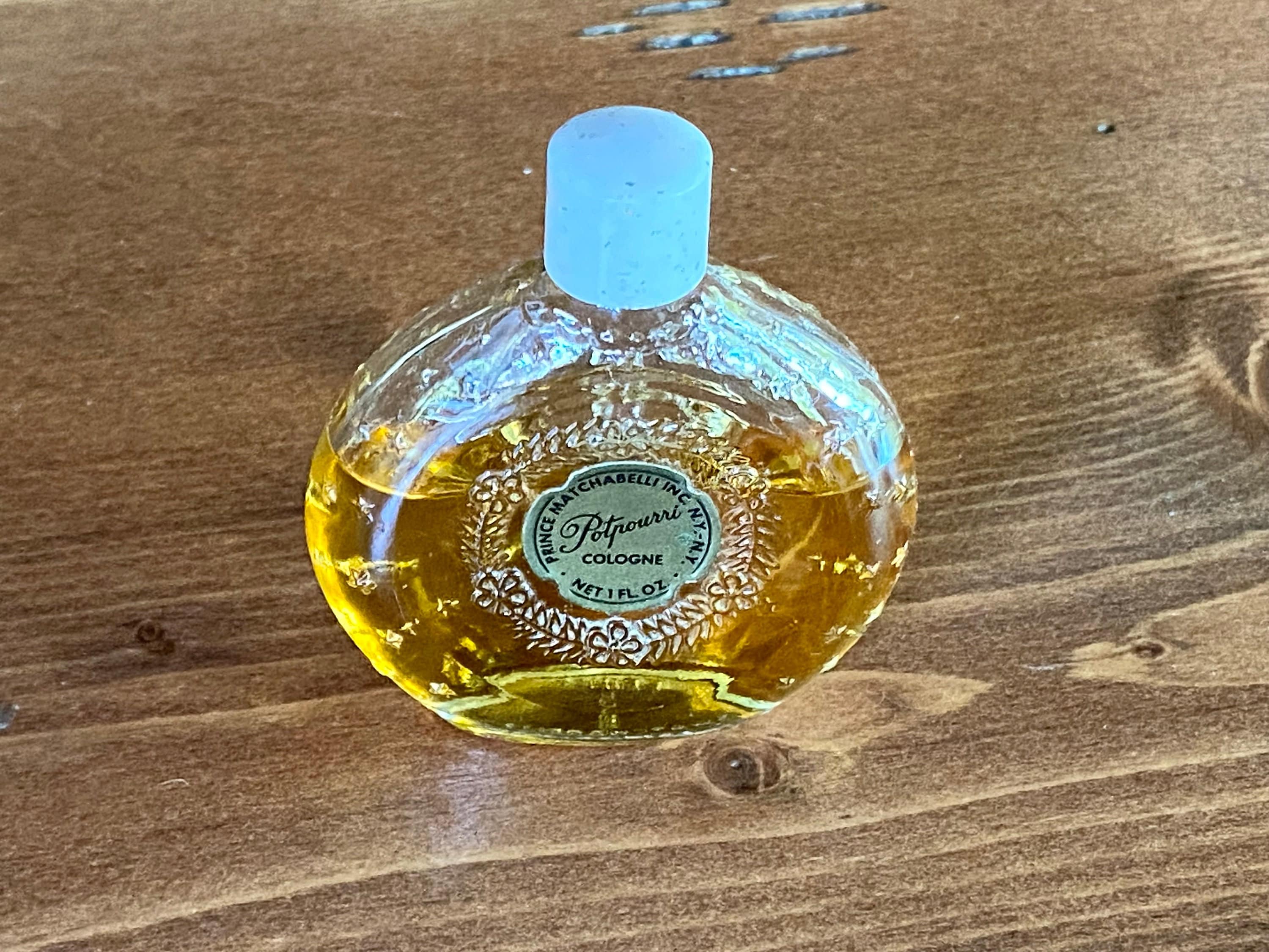 Vintage Prince Matchabelli Potpourri Cologne: 1940s Disc Bottle