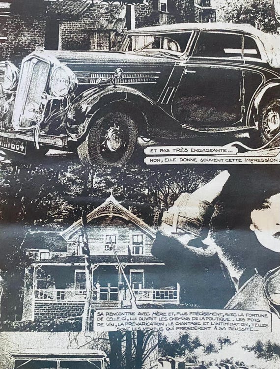 1930s Inspired Vintage Scarf - Wonderful for Antique Car Shows View 2