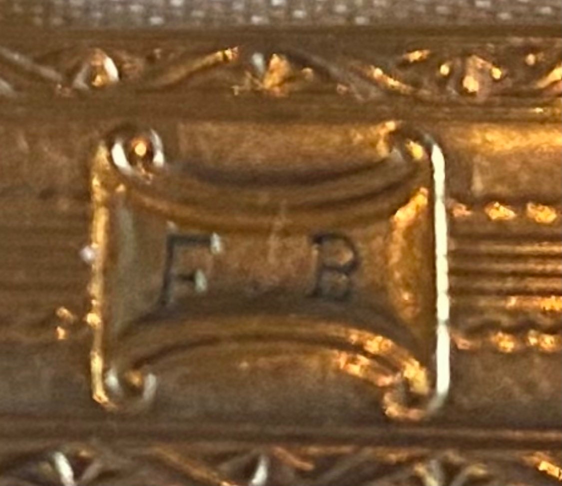 Barre de cravate dorée - Touche de Panache