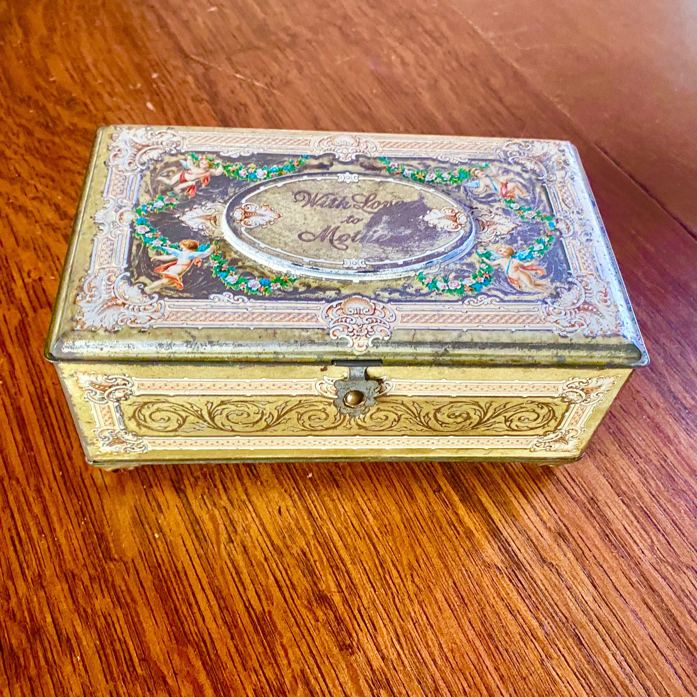 1920s chocolate box - Etsy 日本