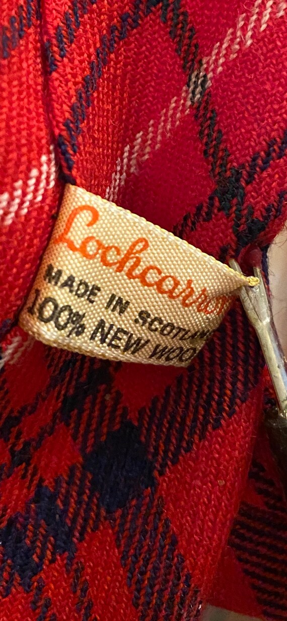 Scottish Tartan Necktie 100% New Wool Lochcarren … - image 7