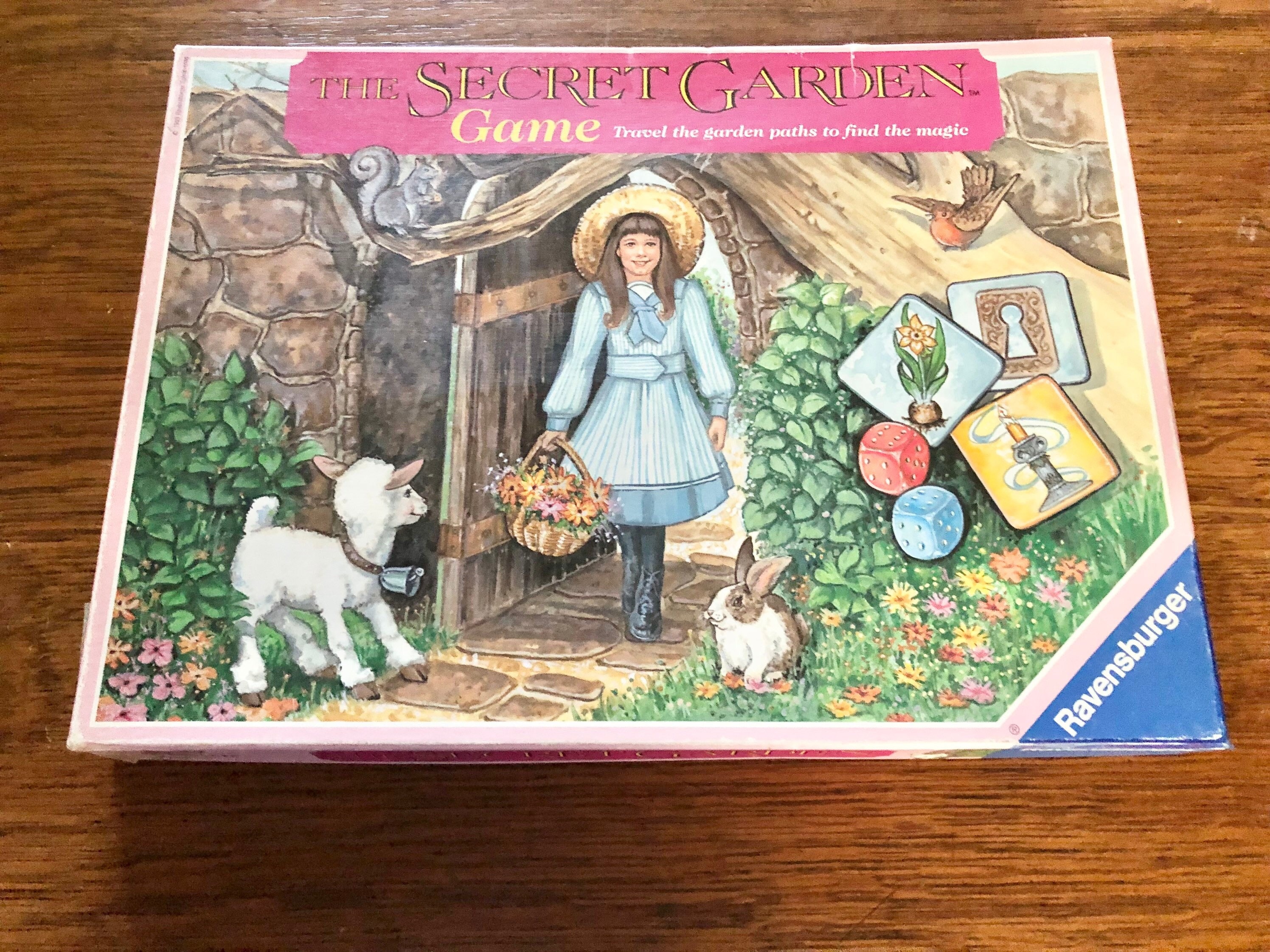 The Secret Garden Board Game & VHS Movie - Ravensburger 1993 - Etsy