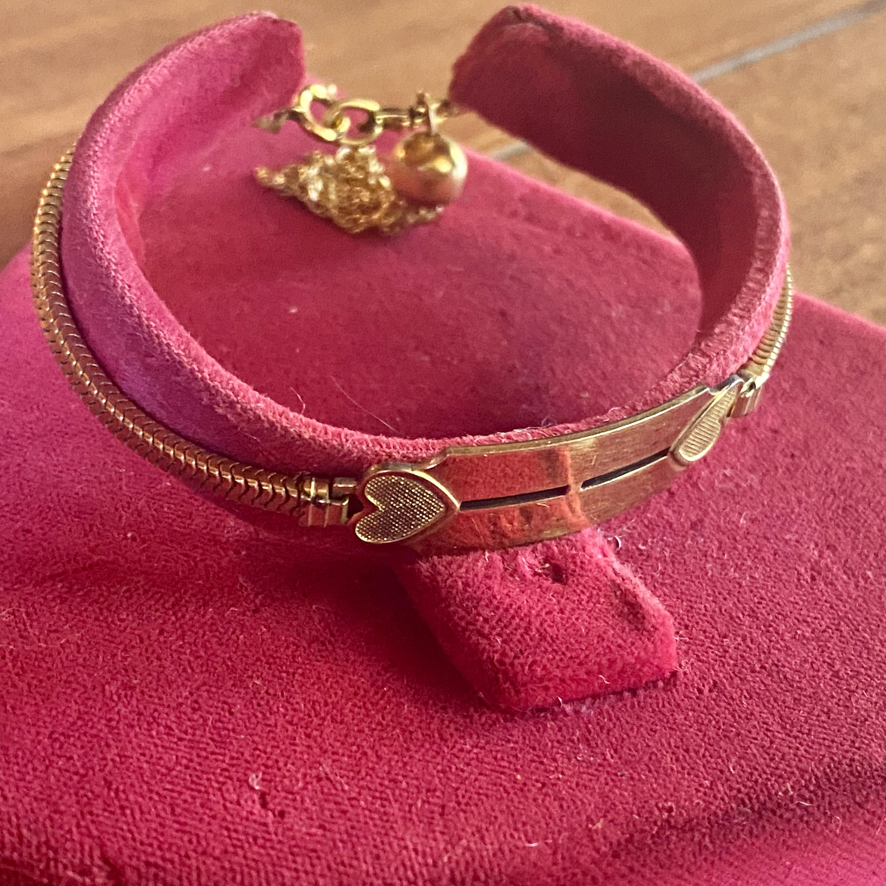 Vintage 10K Gold Filled ID Bracelet: Snake Chain, Jacoby-bender