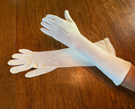 1950s Mid Length Classic Formal Gloves Lightweigh… - image 1