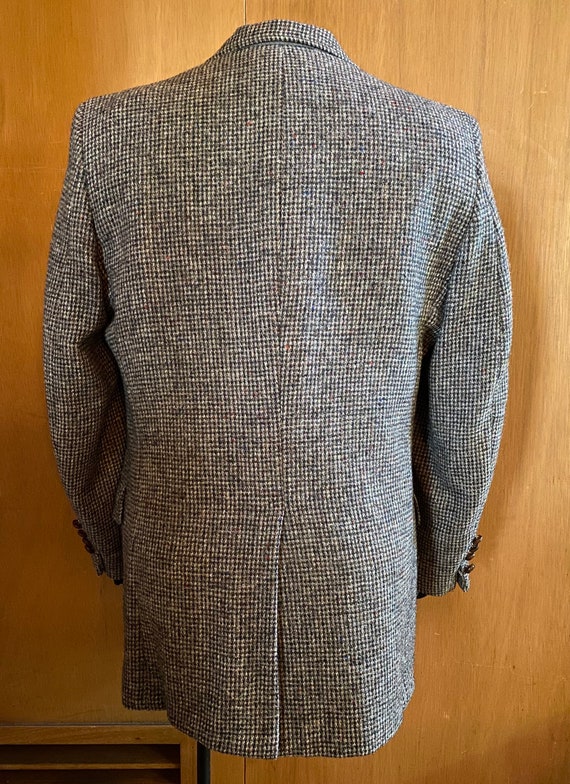 Harris Tweed Sports Jacket Coat Size 42 Handwoven… - image 2