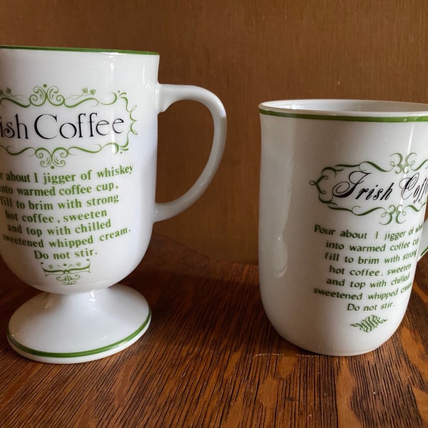 Irish Coffee Mug Etsy