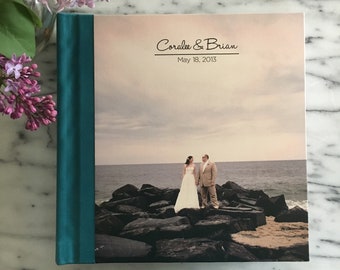 Personalized Wedding Custom Design Photo Album | Wedding Photo Book | Anniversary Gift | Keepsake Memory