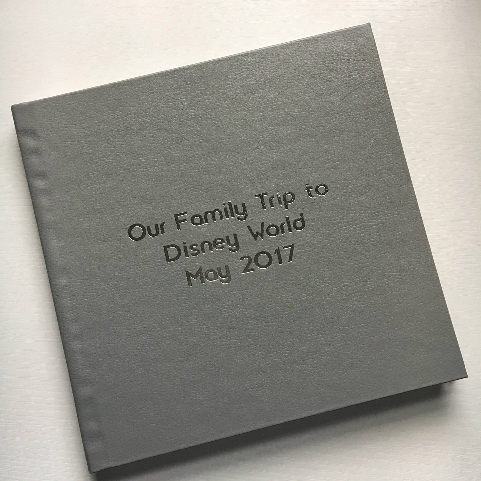 Disney Photo Book Personalized Photo Album Disney Memories Etsy