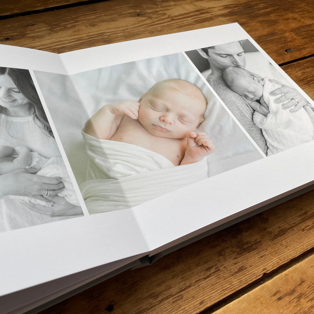 Custom Baby Book Personalized Baby Photo Album Memory Book Etsy