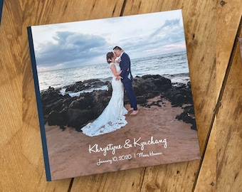 Wedding Photo Album | Custom Wedding Album | Personalized Wedding Album | Anniversary Gift Ideas
