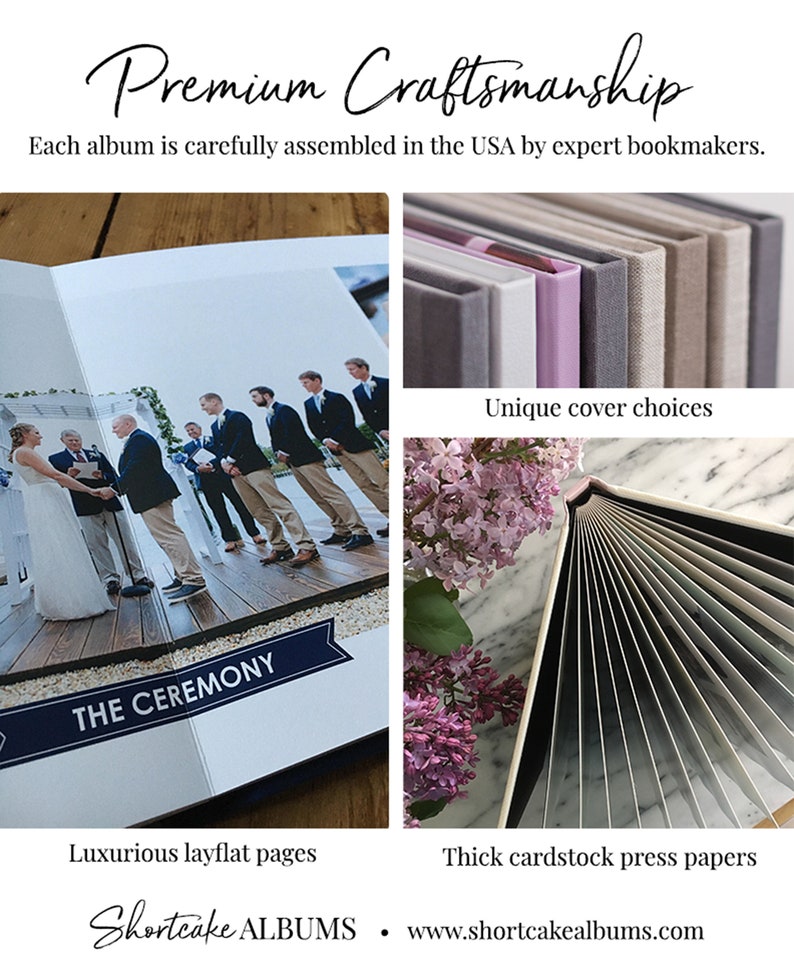 Personalized Wedding Album Custom Photo Album Wedding Gift Etsy