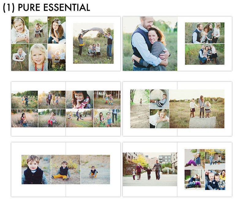 Custom Family Photo Book Yearly Photo Book Family Photo Etsy